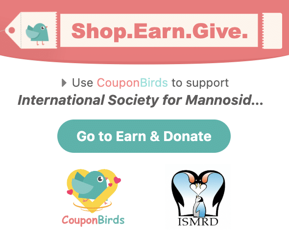 coupon birds image promoting earn and donate for ismrd